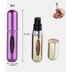 Prolite Taşınabilir Mini Doldurulabilir Parfüm Parfüm Şişeleri Boş 3 LÜ SET