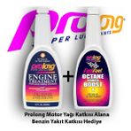 Prolog Prolong Motor Yağı Katkısı + Benzin Yakıt Katkısı Hediye