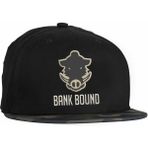 Prologic Black Bank Bound Flat Bill Cap Camo Şapka