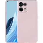 Prolysus Oppo Reno 7 4g Yumuşak Silikon Kılıf - Rose Gold
