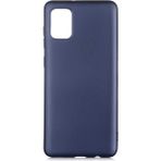 Prolysus Samsung Galaxy A02S Yumuşak Silikon Kılıf - Lacivert