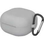 Prolysus Samsung Galaxy Buds 4 Yumuşak Silikon Kulaklık Koruma Kabı Kılıfı - Gri