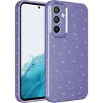 Prolysus Samsung Galaxy M34 5g Kılıf Koton Simli Silikon - Mor