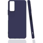 Prolysus Vivo Y20 Kılıf Mat Silikon Kapak - Lacivert