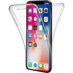 Prolysus Xiaomi Poco M4 Pro 360 Derece Kılıf Full Tam Koruma Ön Arka Şeffaf Kılıf - Saydam