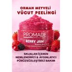 Promade Berry Jam Orman Meyveli Vücut Peelingi 350g | Skualanlı Nemlendirici, Aydınlatıcı, Pürüzsüzleştirici