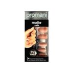 Promanı PR-5017 Takma Tırnak Seti, Bej - 0 - Siyah