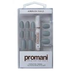 Promani PR-5673 Antrasit Gri Matte Takma Tırnak Kiti