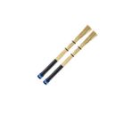 Promark PMBRM2 Small Broomstick Fırça Baget - Süpürge (Profesyonel) | Doğal Süpürge Çalıları, İnce ve Hafif Profil, Yumu