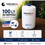 Promaster 100 Lt Dikey beyaz Su Deposu VANA HEDİYELİ Tankı Bidonu Karavan