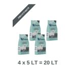 Promaster Ince Taneli Aktif Karbonlu Bentonit Kedi Kumu 5 Litre X 4 Adet