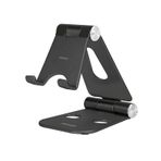 Promate TabView Tablet iPad Standı Ayarlanabilir Çok Açılı Şık Dizayn Minimal Siyah