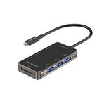 Promate USB Mini Hub Type-C'den, USB, HDMI, Ethernet, MD&SD Kart Okuyucu - Promate PRIMEHUB-MINI