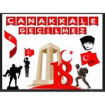 Promisebackdrop2 18 Mart Çanakkale Zaferi, Şehitleri Anma Günü Okul Etkinlik, Fotoğraf Çekimi, Kumaş Arka Fon 200X200