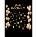 Promisebackdrop2 Ilk Karne Hatırası, Karne Panosu, Okul Etkinlik 200X200CM Ek Dikişli Kumaş Afiş