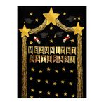 PROMISEBACKDROP2 Mezuniyet Hatırası, Okul Etkinlik 150x200cm EK DİKİŞLİ Kumaş Afiş