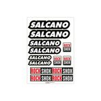 PROMOT BİSİKLET STİCKER SALCANO BİSİKLET KADRO STİCKER SETİ 02