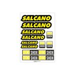 PROMOT BİSİKLET STİCKER SALCANO BİSİKLET KADRO STİCKER SETİ 03