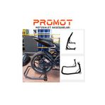 PROMOT MOTOR AKSESUARLARI Motorsiklet Bajaj Pulsar NS200 Motosiklet Kaldırma Sehpası Padok SİYAH RENK