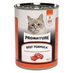 Pronature 400 gr Sığır Etli Ezme Tahılsız Yetişkin Kedi Konservesi