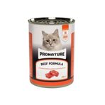 Pronature Yetişkin Sığır Etli Tahılsız Yaş 400 gr Kedi Mama