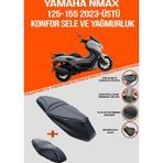 Proofmoto YAMAHA Tricity 125-155 (2023 - ÜSTÜ) Uyumlu Konfor Sele Ve Yağmurluk Kılıf