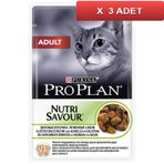 ProPlan Pouch Junior Tavuklu Yaş Kedi Maması 85 Gr (3 TANE)