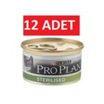 Proplan Sterilised Somonlu Kedi Konservesi 12x85 gr