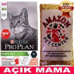 Proplan Sterilised Somonlu Kedi Maması Açık 1 Kg