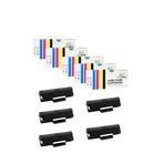 Proprint 106A W1106A MFP 135R MFP 135W MFP 137FNW Siyah Çipli Muadil Toner 5 Adet 1000 Sayfa, HP ile uyumlu