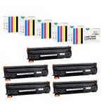 Proprint 5 ADET CF283A LaserJet Pro M127fn Muadil Toner, HP ile uyumlu