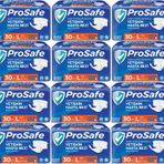 Prosafe 12 Paket 30'lu L-Büyük Boy Bel Bantlı Tekstil Yüzey Yetişkin Hasta Bezi
