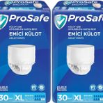 Prosafe 2 Paket 30'lu XL-Extra Large Emici Külot Hasta Bezi