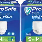 Prosafe 2 Paket 9'lu Orta-Medium Emici Külot Hasta Bezi