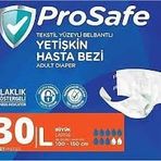 Prosafe 30'lu Large Islaklık Göstergeli Belbantlı Yetişkin Hasta Bezi