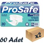 Prosafe 30x2 60 Adet Xl Belbantlı Yetişkin Hasta Bezi