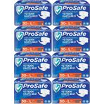 Prosafe 8 Paket 30'lu L-Büyük Boy Bel Bantlı Tekstil Yüzey Yetişkin Hasta Bezi