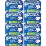 Prosafe 8 Paket 30'lu M-Orta Boy Bel Bantlı Tekstil Yüzey Yetişkin Hasta Bezi
