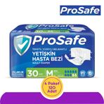 Prosafe Belbantlı M 120 Adet Hasta Bezi