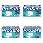 Prosafe Belbantlı Textile Yüzeyli Orta Boy 30'lu 4 Paket Yetişkin Hasta Bezi