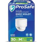 Prosafe Emici Külot Hasta Bezi M - Orta - Medium 30 Adet Tekli Pk - Beyaz