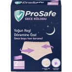 Prosafe Gece Külodu 1 Paket 2 Adet Yoğun Dönemine Özel Sızıntı Önleyici Teknoloji ile Güvenli Koruma