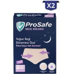 ProSafe Gece Külodu Yoğun Regl Dönemine Özel 2 Adet Standart Beden Tam Koruma