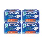 Prosafe Hasta Bezi Yetişkin Bel Bantlı Tekstil Yüzey L-Büyük Boy 120 Adet (4pk*30) - Standart
