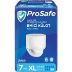 Prosafe Külotlu Yetişkin Hasta Bezi Xlarge (130-170 Cm) Islaklık Göstergeli Emici Külot – 7’lu Tanışma Paketi