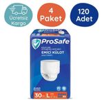Prosafe Large 120 Adet Emici Külot Hasta Bezi