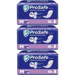 ProSafe Mesane & Lohusa Pedi M Normal 30 Adet (3 Paket x 10)