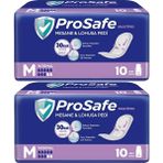 Prosafe Mesane & Lohusa Pedi M-Orta Normal 20 Adet (2pk*10) - Beyaz