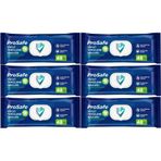 ProSafe Vücut Temizleme Islak Mendil Havlu, 48 Yaprak, XL Boyut, 6'lı Set