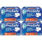 Prosafe Yetişkin Bel Bantlı Tekstil Yüzey L Büyük Boy 120 Adet Hasta Bezi
